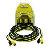 For-X X-25RCA 2 RCA + 2 RCA 5 mt Oto Anfi Kablosu