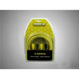 FOR-X X-25RCA-5 METRE RCA KALİTELİ-PROFESYONEL ANFİ KABLOSU