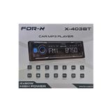 For-X X-403BT USB TYPE-C HIZLI ŞARJ BT OTO TEYP ÇİFT AMFİ ÇIKIŞLI 4X60W