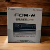 For-X XQ-7452DSP Oto Teyp 4 Kanal Amfi Çıkış 4V Bluetooth ve USB Girişi ile MP3 Çalar