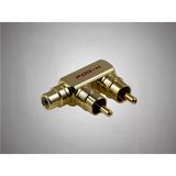 For-X Xy-54- Bakır Y Kablo-Rca Kablo Çoğaltıcı-1 Adettir-Gevşeme Yapmaz-Paraziti Keser