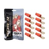 For-X Xyu-08R 8Ga Yuvarlak Tip Kablo Yüksüğü 10 Lu Paket (Aks-92)