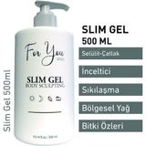 For You Gold 500 ml Selülit Jeli Sıkılaştırıcı ve İnceltici Etkili Jel Unisex Kullanıma Uygun