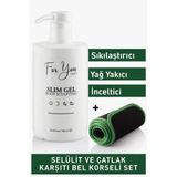 For You Gold 500 ml Slim Jel İnceltici Sıkılaştırıcı Yağ Yakıcı Bölgesel İncelme Çatlak Karşıtı ve Selülit Kremi