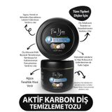For You Gold Aktif Karbon Diş Temizleme Tozu 50 Gr Extra Beyazlatıcı Diş Tozu + Nane(2adet) ad2