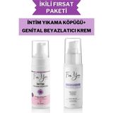 For You Gold Günlük Yıkama Genital Bölge Temizleyici Köpük & Genital Beyazlatıcı Krem 50 ml