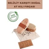 For You Gold Selülit Karşıtı Doğal At Kılı Fırçası Etkili 100% Doğal Cilt Bakım Ürünü