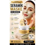 For You Gold Seramik Kil Maskesi, Gözenek Sıkılaştırıcı, Akne Karşıtı, Cilt Bakımı, 100 ml