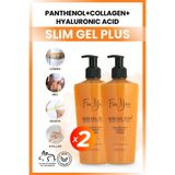 For You Gold Slim Jel Plus 2'li Fırsat–İnceltme,Toparlama,Sıkılaşma Yardımcı, Selülit ve Çatlak Karşıtı Jel-Krem