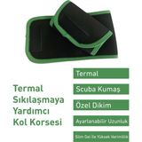 For You Gold Termal Kol Korsesi Kadınlar İçin Ayarlanabilir Uzunlukta Yüksek Verimlilik 1 Adet - Siyah - Standart