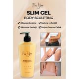 For You Slim 250 ml Vücut Jeli - Sıkılaştırıcı, Bölgesel İncelme ve Pürüzsüzlük Sağlayan Bitki Özlü Termal Etki ile