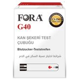 Fora G40 Comfort Şeker Diabet Ölçüm 50 Strip