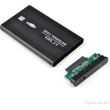 Forbin 2.5 HDD Kutusu USB 3.0 Hardisk Kutusu Metal Gövde Harici Kutu - Siyah