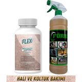 Förbix Gts-35 Çok Amaçlı Leke Çıkarıcı + Flex Halı ve Koltuk Şampuanı | Koltuk Halı Yatak Kumaş Temizleyici