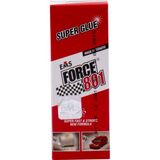 Force 801 Süper Glue - Ekstra Hızlı Yapıştırıcı, Plastik Metal Kauçuk İçin Uygun 20 gr