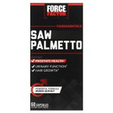 Force Factor Saw Palmetto Prostate Supplement Urinary Function, Prostate Relief & Hair Growth With Bioperine For Superior Absorption 60 Caps