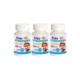 Force Nutrition Kids Vitagummies Multivitamin 3x60 Çiğnenebilir Tablet