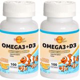Force Nutrition Omega 3 D3 Portakal Aromalı 2x100 Kapsül Balık Yağı