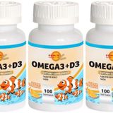 Force Nutrition Omega 3 D3 Portakal Aromalı 3x100 Kapsül Balık Yağı
