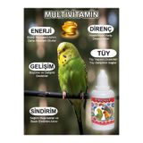 Force Provit Multi Vitamin Komplex Muhabbet kuşu Papağan Kanarya için Likit Vitamin