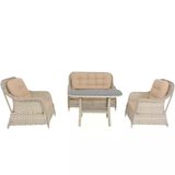Force Rattan Bahçe Oturma Grubu 861 | Rehome