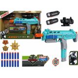 Force Set Power Gun Oyuncak Silah Seti – Işıklı Sesli Dart Atar Soft Mermi Tabancası + Aksesuar Seti