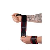 Force Supports Force Fitness Crossfit Body Ağırlık Destek Bilekliği Siyah-kırmızı Şeritli (2 ADET) Şk-122