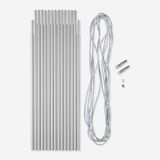 Forclaz 4.5 mt 8.5 mm - 32.5 cm'lik 14 Çubuk Alüminyum Pol Seti