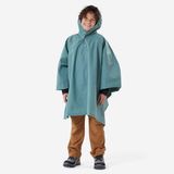 Forclaz MH100 Yeşil Çocuk Outdoor Panço Yağmurluk