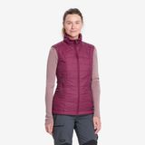 Forclaz MT100 Mor Trekking Şişme Kadın Outdoor Yelek