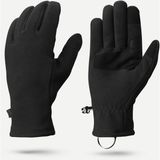 Forclaz Yetişkin Outdoor Trekking Polar Eldiven - Siyah - MT500 - Siyah - Koyu Gri - XL