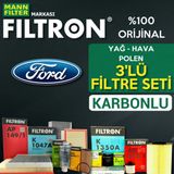 Ford B-Max 1.4 1.6 Benzinli Mann Filtron Filtre Seti 2012-2018