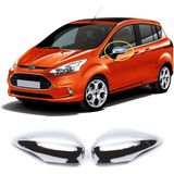 Ford B-Max Abs Plastik Krom Kaplama Ayna Kapağı 2 Parça 2012 ve Üzeri