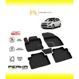 Ford C-Max 2 2011-2015 4d Havuzlu Paspas - Siyah
