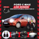 Ford C-max 2003-2010 Uzun Far Uyumlu Şimşek Etkili Led Xenon Light Series H1