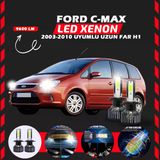 Ford C-max 2003-2010 Uzun Far Uyumlu Şimşek Etkili Led Xenon Pro Series H1