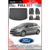 Ford C-Max 2015 Model 4d Bagaj ve Pro Serisi Havuzlu Paspas Takımı - Siyah