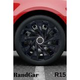 Ford Connect 15'' Inç Jant Kapağı (4 Adet) Siyah S121
