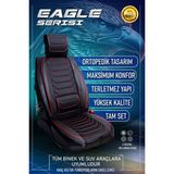 Ford Connect (2002-2013) Uyumlu Tam Set Oto Koltuk Kılıfı Eagle Serisi .5 - Taba