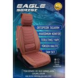 Ford Connect (2014-2019) Uyumlu Tam Set Oto Koltuk Kılıfı Eagle Serisi .7 - Füme