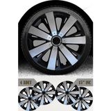 Ford Connect Courier Custom 15'' Inç Jant Kapağı 4 Adet Çift Renk 303
