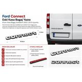 Ford Connect Eski Kasa Bagaj Yazısı Krom Arka Bagaj Amblemi 2002-2013 Uyumlu