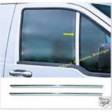 Ford CONNECT Krom Kelebek Cam Direği 2 pcs 2002-2014 P. Çelik