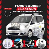 Ford Courier 2007-2014 Kısa Far Uyumlu Şimşek Etkili Led Xenon Performance Series H1