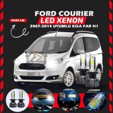 Ford Courier 2007-2014 Kısa Far Uyumlu Şimşek Etkili Led Xenon Pro Series H1