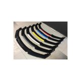 Ford Courier 4 Parça Ön Lip Üniversal Ön Tampon Eki Piano Black ön lip kırmızı2