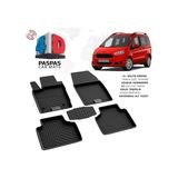 Ford Courier Ferrous 4d Havuzlu Kauçuk Paspas 2021 - Siyah