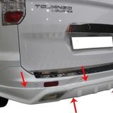 Ford Courier Uyumlu Arka Tampon Altı Difüzör Md. Fiber 2014 Ve Sonrası