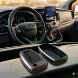 Ford Custom Uyumlu Smart 3 Buton Silikon Oto Anahtar Kumanda Kabı Kılıf Gri