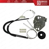 Ford Escort 1995-1999 İçin Sol Ön Kapı Cam Kriko Tamir Seti 91ab14a389c-91aba23201bf